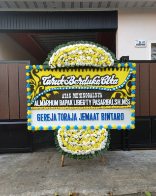 Papan Bunga Duka di Seluma Utara
