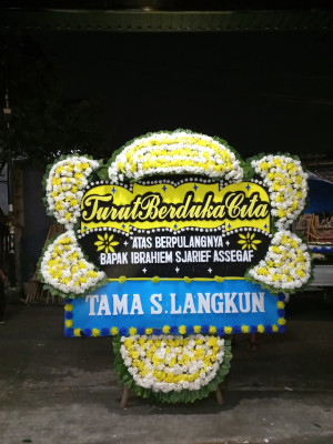Papan Bunga Duka di Seluma Utara